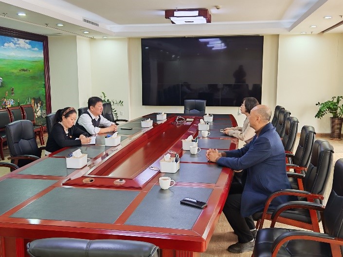 阜新高等專科學校衛生健康學院領導訪企拓崗,助力智慧養老專業發展